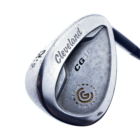 Used Cleveland CG16 Satin Chrome Gap Wedge / 52.0 Degrees / Wedge Flex