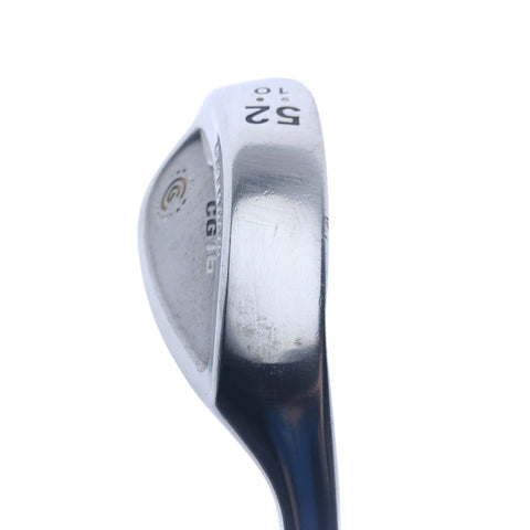 Used Cleveland CG16 Satin Chrome Gap Wedge / 52.0 Degrees / Wedge Flex