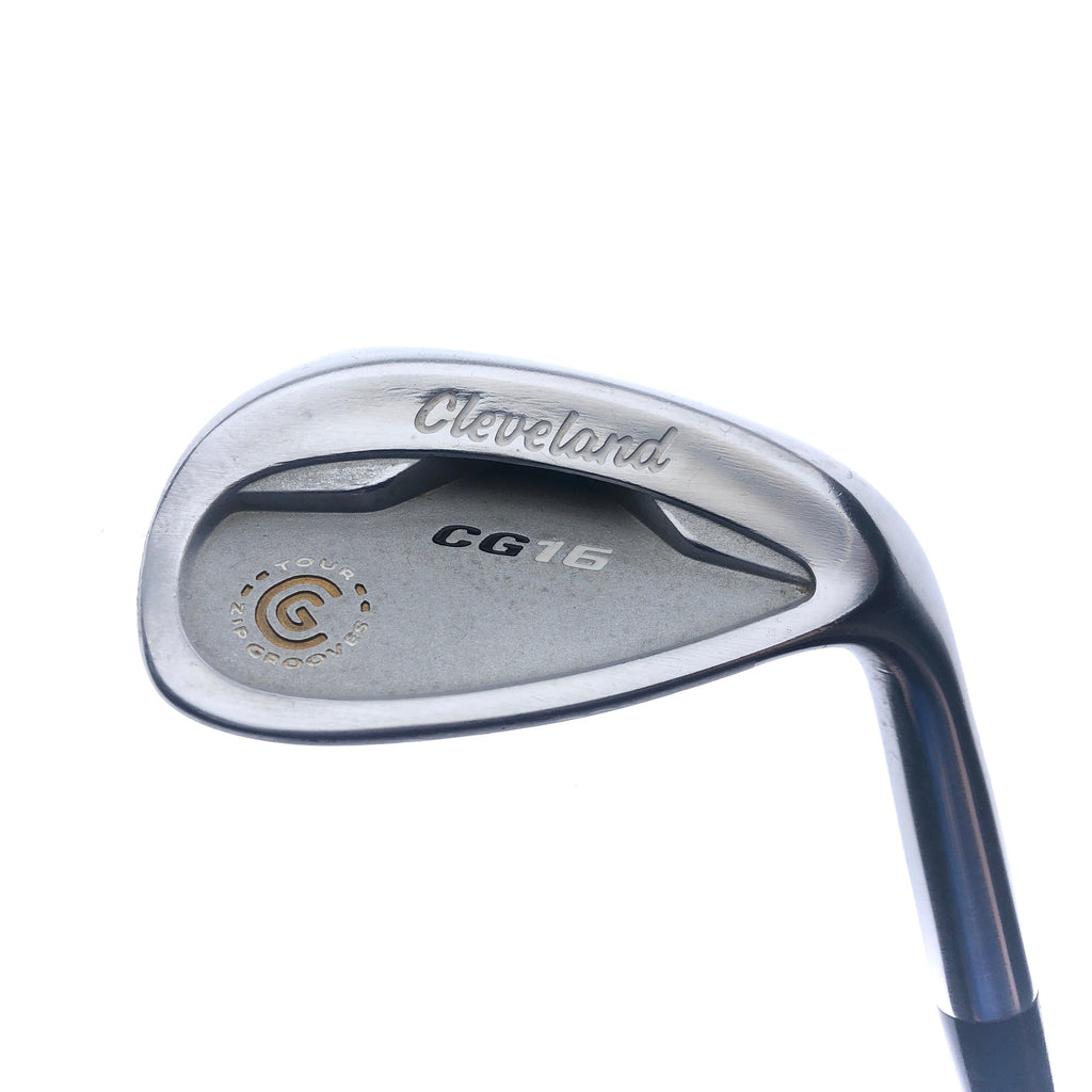 Used Cleveland CG16 Satin Chrome Gap Wedge / 52.0 Degrees / Wedge Flex