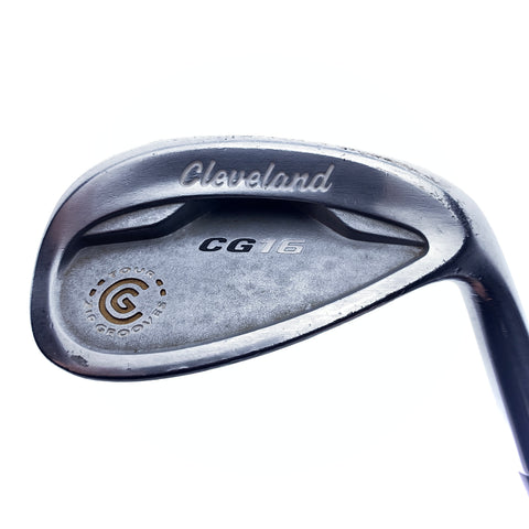 Used Cleveland CG16 Satin Chrome Gap Wedge / 52.0 Degrees / Wedge Flex