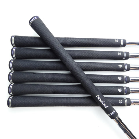 Used Cleveland CG16 Satin Chrome Iron Set / 4 - PW / Regular Flex