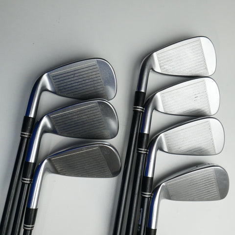 Used Cleveland CG16 Satin Chrome Iron Set / 4 - PW / Regular Flex