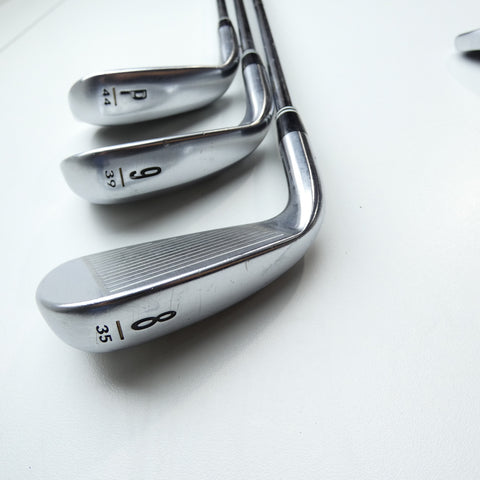 Used Cleveland CG16 Satin Chrome Iron Set / 4 - PW / Regular Flex