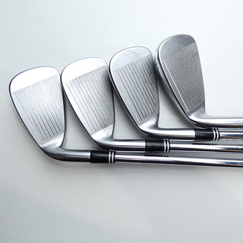 Used Cleveland CG16 Satin Chrome Iron Set / 4 - PW / Regular Flex