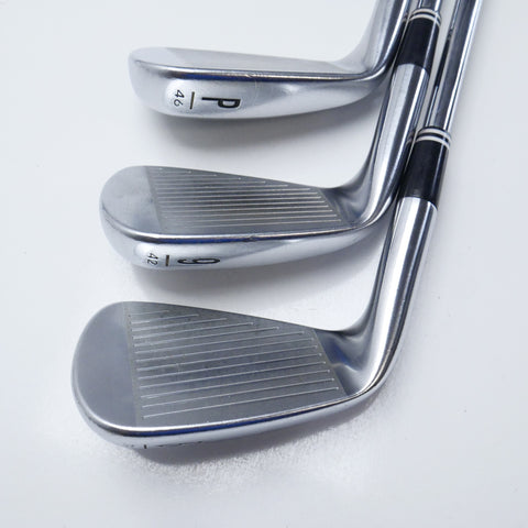 Used Cleveland CG16 Satin Chrome Iron Set / 4 - PW / Stiff Flex