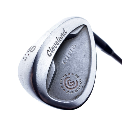 Used Cleveland CG16 Satin Chrome Lob Wedge / 60.0 Degrees / Ladies Flex
