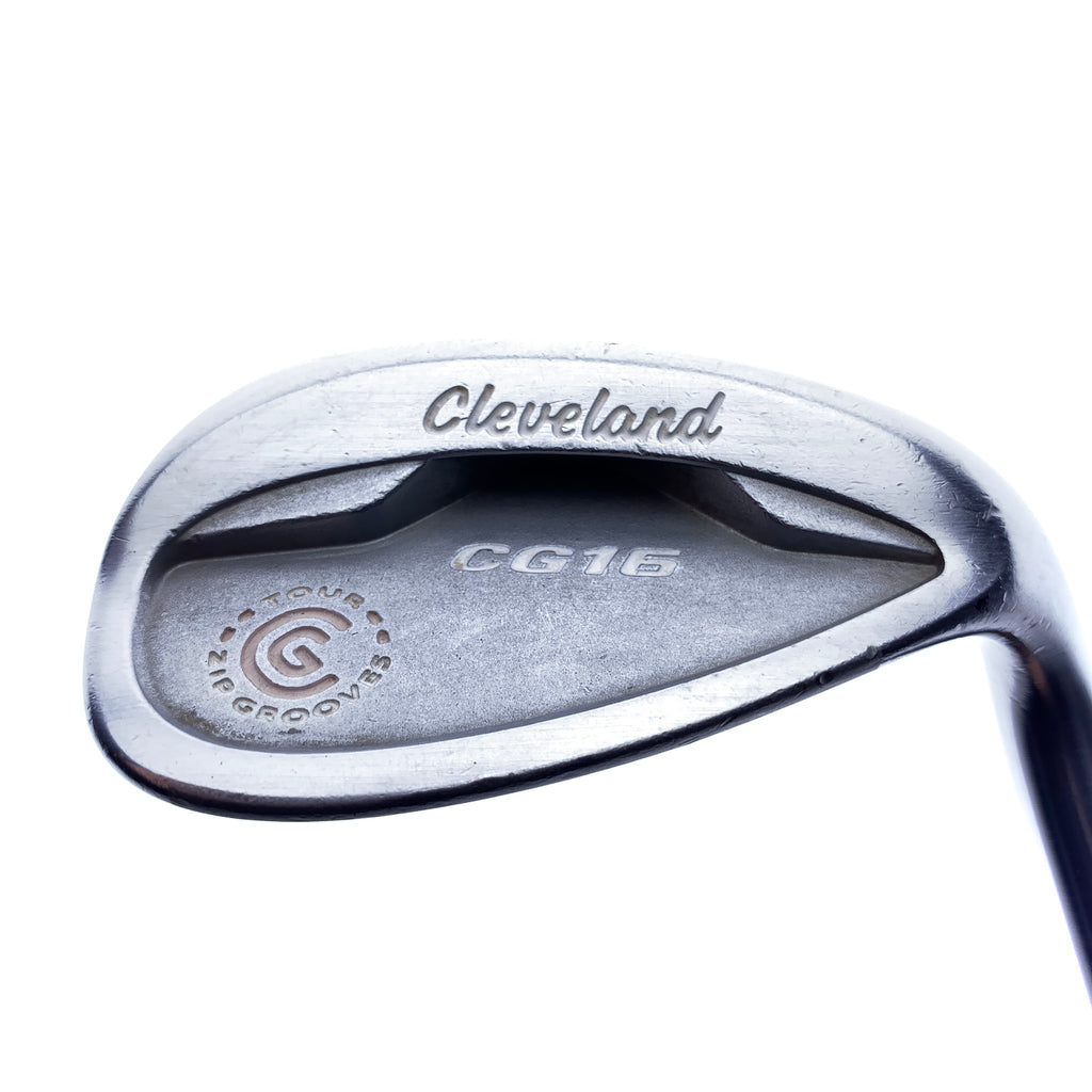Used Cleveland CG16 Satin Chrome Lob Wedge / 60.0 Degrees / Ladies Flex