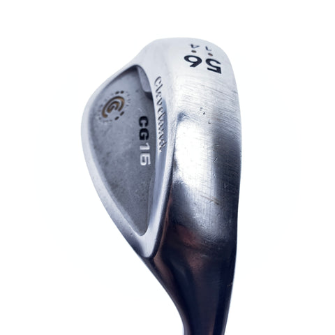 Used Cleveland CG16 Satin Chrome Sand Wedge / 56.0 Degrees / Wedge Flex