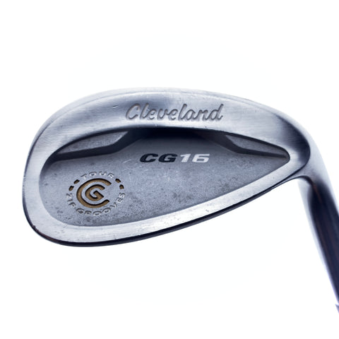 Used Cleveland CG16 Satin Chrome Sand Wedge / 56.0 Degrees / Wedge Flex
