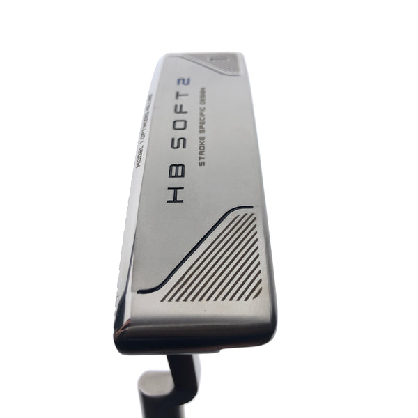 Used Cleveland HB Soft 2 Model 1 Putter / 34.0 Inches / Left-Handed