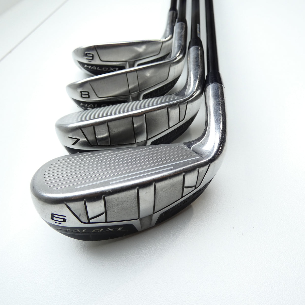 Used Cleveland Halo XL Full Face 2024 Iron Set / 6 - SW + GW / Ladies Flex