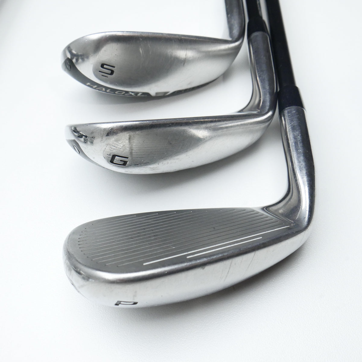 Used Cleveland Halo XL Full Face 2024 Iron Set / 6 - SW + GW / Ladies Flex