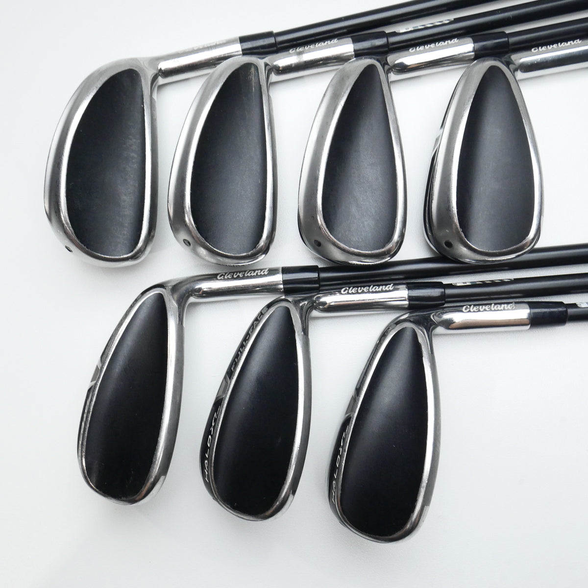 Used Cleveland Halo XL Full Face 2024 Iron Set / 6 - SW + GW / Ladies Flex