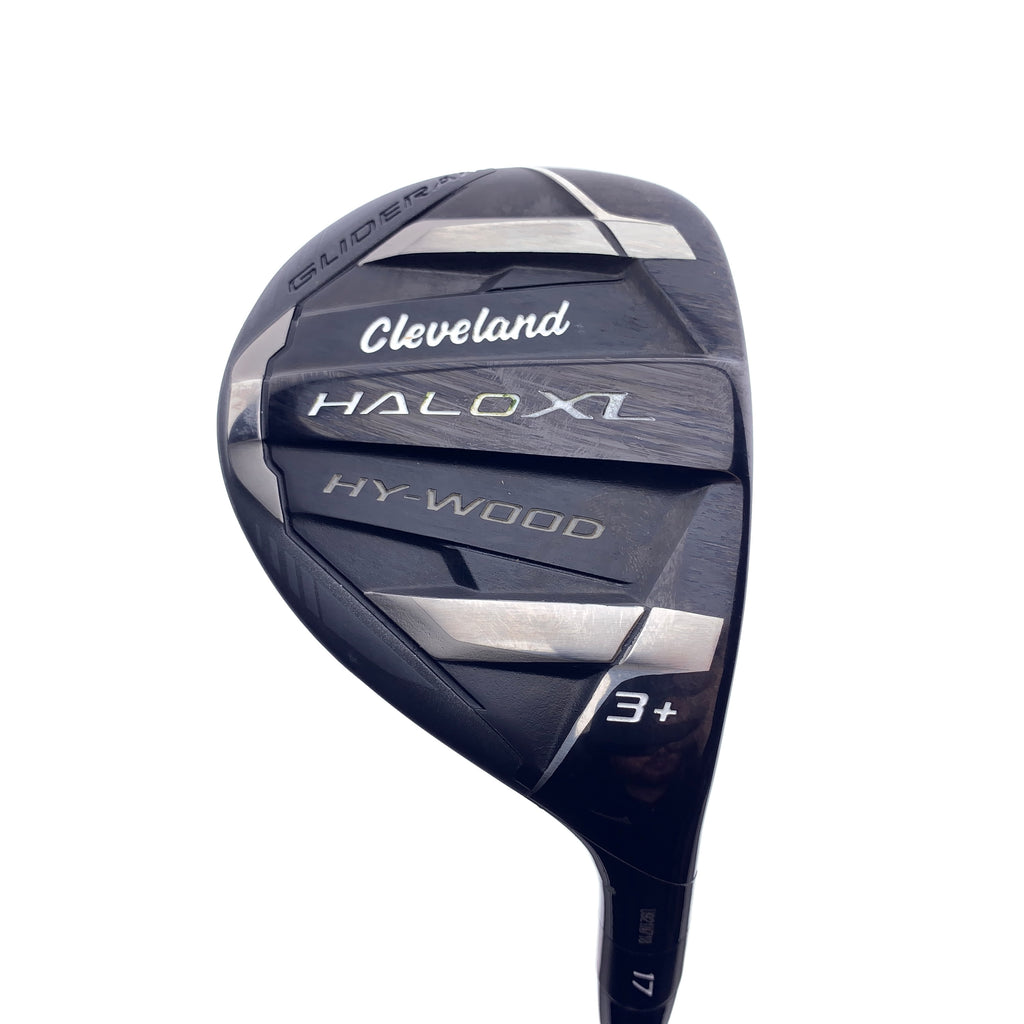 Used Cleveland Halo XL Hy-Wood 3 Hybrid / 17 Degrees / Stiff Flex