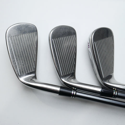 Used Cleveland Hibore Iron Set / 4 - 9 IRON / Ladies Flex