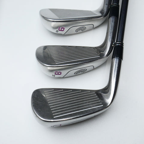 Used Cleveland Hibore Iron Set / 4 - 9 IRON / Ladies Flex
