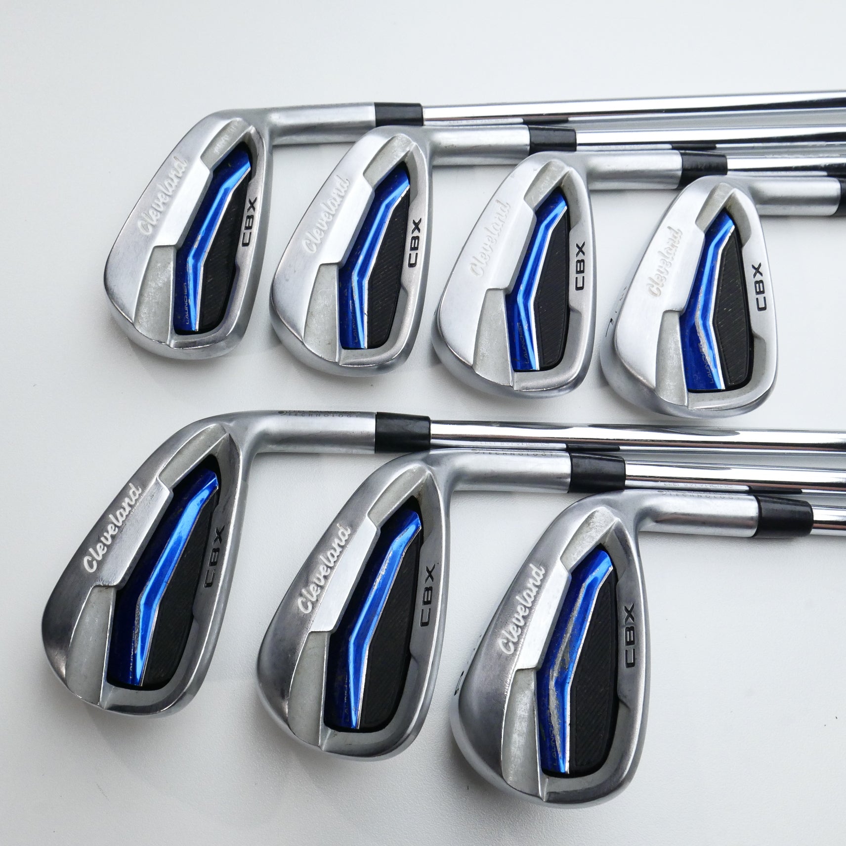 Used Cleveland Launcher CBX Iron Set / 4 - PW / Regular Flex