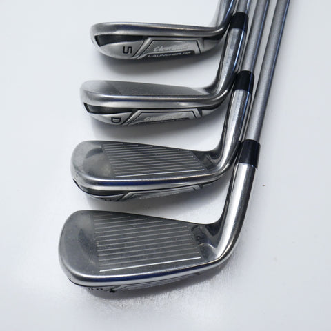 Used Cleveland Launcher HB Iron Set / 5 - SW + DW / Ladies Flex