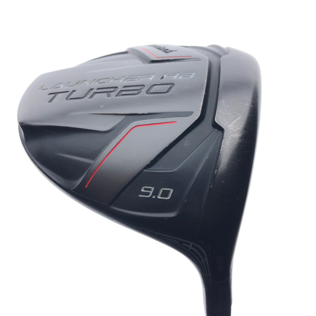 Used Cleveland Launcher HB Turbo Driver / 9.0 Degrees / Stiff Flex