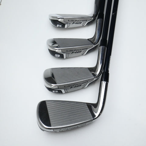 Used Cleveland Launcher HB Turbo Iron Set / 7 - PW / Ladies Flex
