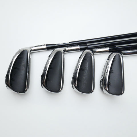 Used Cleveland Launcher HB Turbo Iron Set / 7 - PW / Ladies Flex