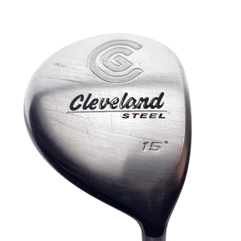 Used Cleveland Launcher Steel 3 Fairway Wood / 15 Degrees / Regular Flex