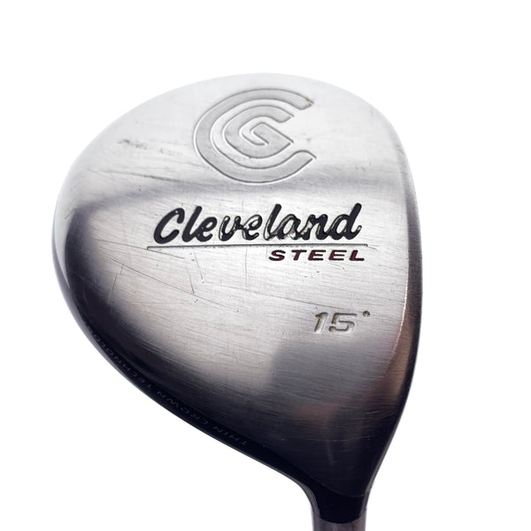 Used Cleveland Launcher Steel 3 Fairway Wood / 15 Degrees / Regular Flex