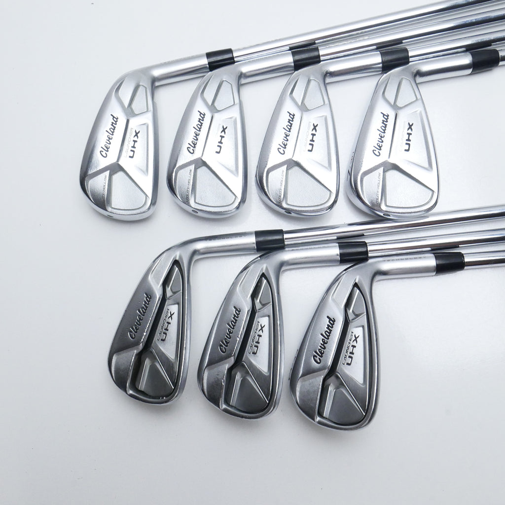 Used Cleveland Launcher UHX Iron Set / 4 - PW / Regular Flex