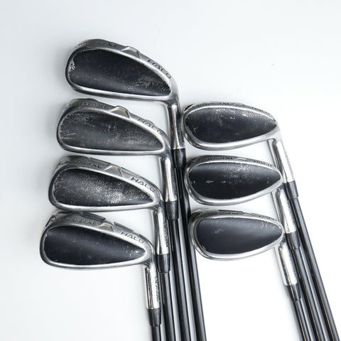 Used Cleveland Launcher XL Halo 2022 Iron Set / 5 - SW + GW / Ladies Flex