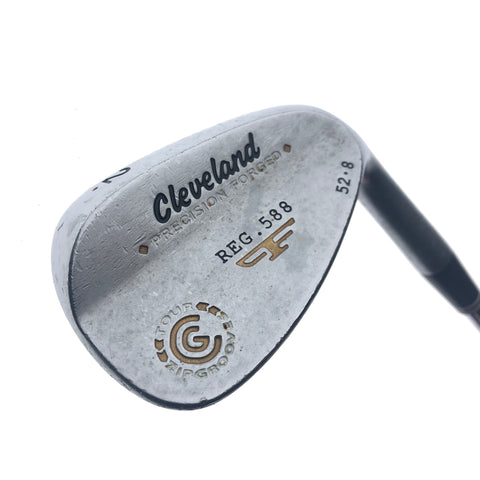 Used Cleveland Precision Forged Reg. 588 Gap Wedge / 52.0 Degrees / Wedge Flex