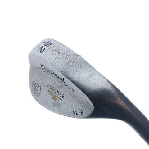 Used Cleveland Precision Forged Reg. 588 Gap Wedge / 52.0 Degrees / Wedge Flex