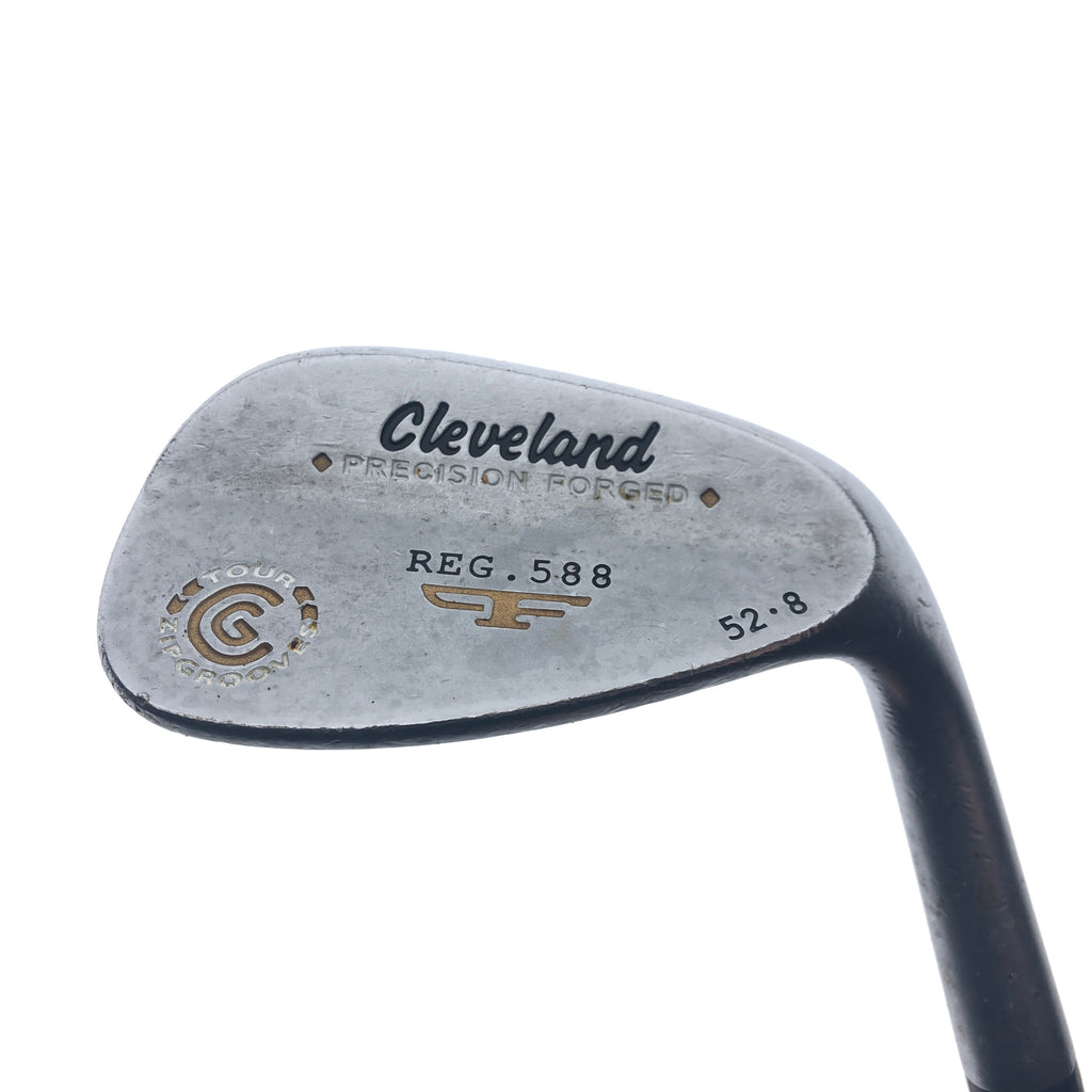 Used Cleveland Precision Forged Reg. 588 Gap Wedge / 52.0 Degrees / Wedge Flex