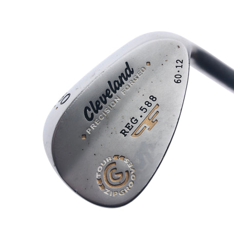 Used Cleveland Precision Forged Reg. 588 Lob Wedge / 60.0 Degrees / Wedge Flex