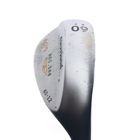 Used Cleveland Precision Forged Reg. 588 Lob Wedge / 60.0 Degrees / Wedge Flex