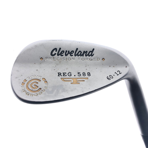 Used Cleveland Precision Forged Reg. 588 Lob Wedge / 60.0 Degrees / Wedge Flex