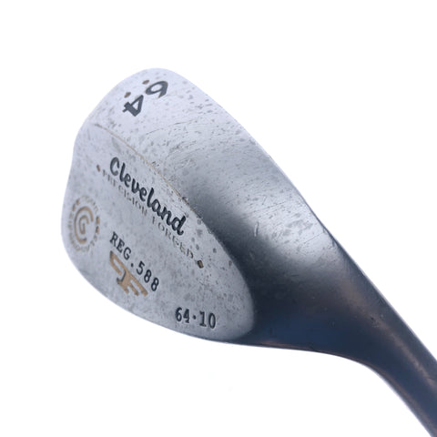 Used Cleveland Precision Forged Reg. 588 Lob Wedge / 64.0 Degrees / Wedge Flex