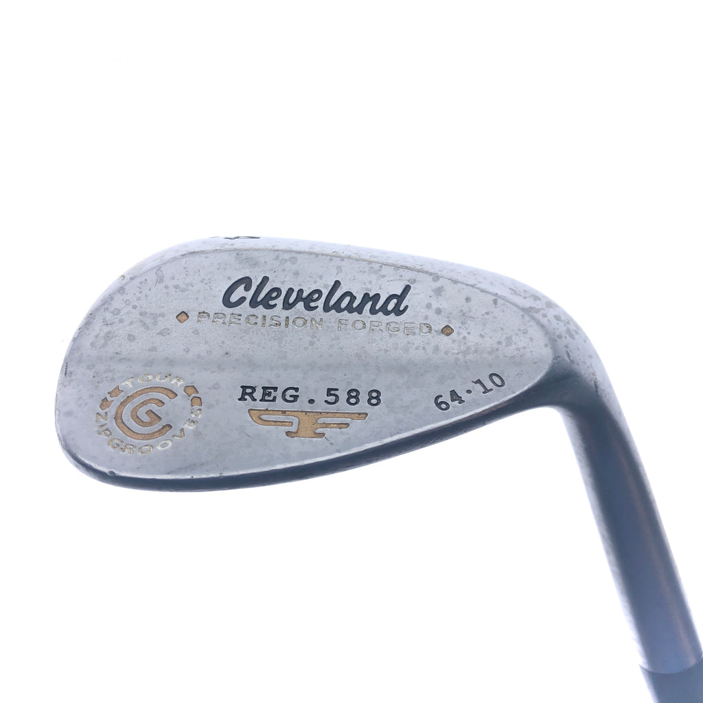 Used Cleveland Precision Forged Reg. 588 Lob Wedge / 64.0 Degrees / Wedge Flex