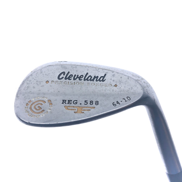 Used Cleveland Precision Forged Reg. 588 Lob Wedge / 64.0 Degrees / Wedge Flex