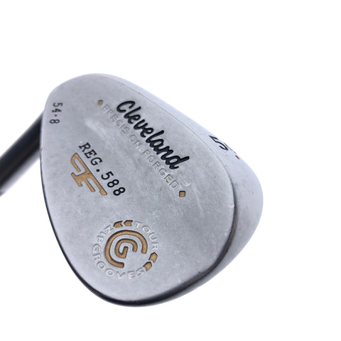 Used Cleveland Precision Forged Reg. 588 Sand Wedge / 54.0 Deg / Wedge Flex/ LH