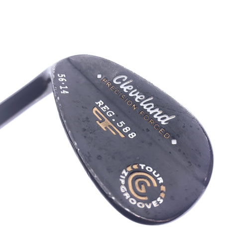 Used Cleveland Precision Forged Reg. 588 Sand Wedge / 56.0 Degrees / Wedge Flex