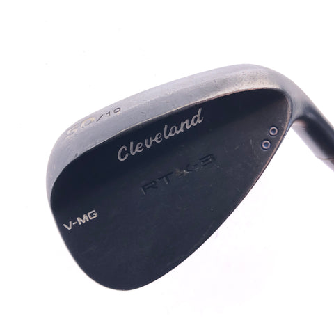 Used Cleveland RTX-3 Black Satin Gap Wedge / 50.0 Degrees / Ladies Flex