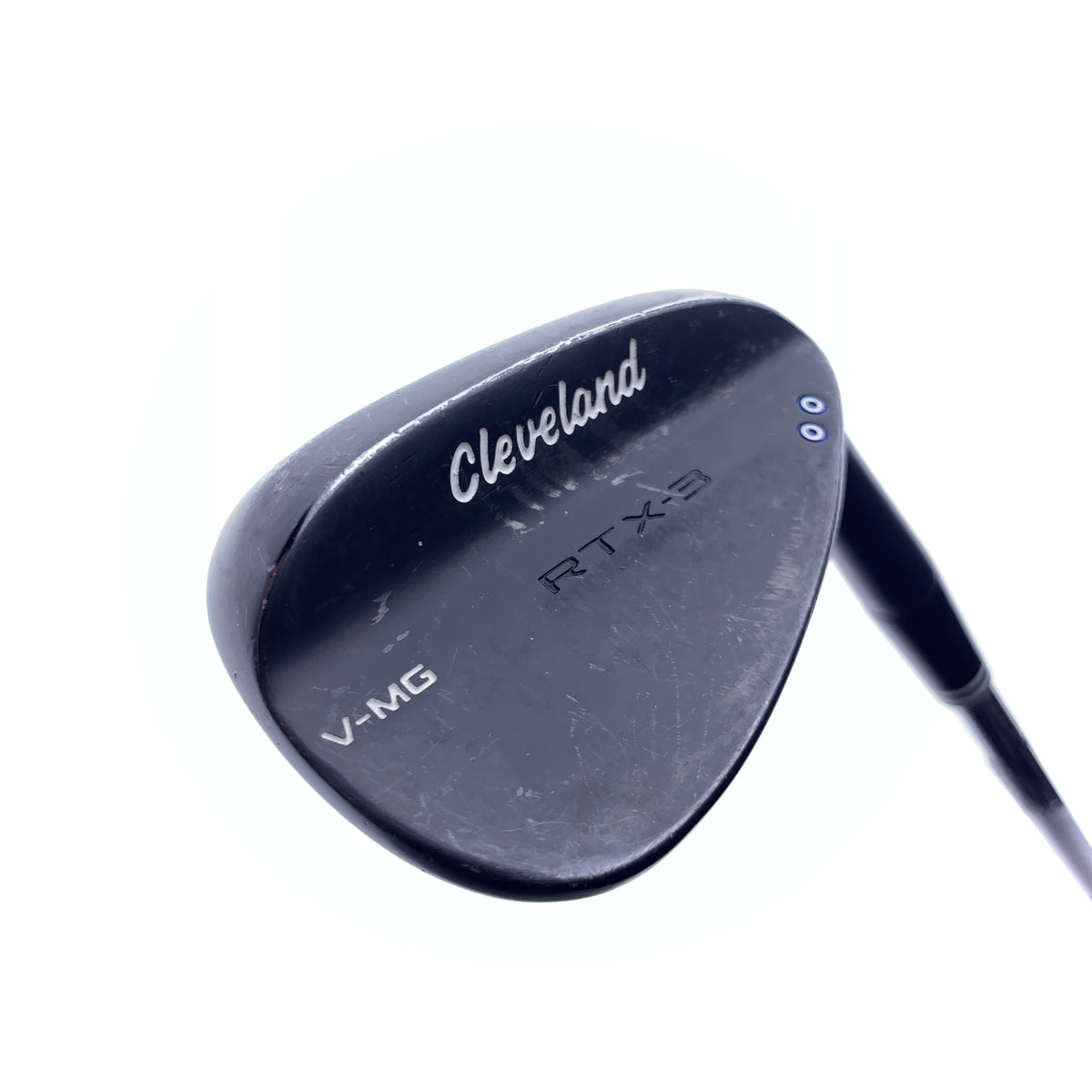 Used Cleveland RTX-3 Black Satin Lob Wedge / 58.0 Degrees / Stiff Flex