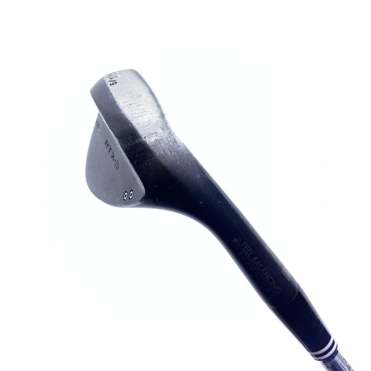 Used Cleveland RTX-3 Black Satin Lob Wedge / 58.0 Degrees / Stiff Flex