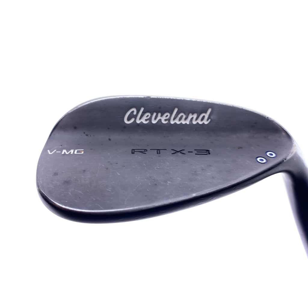 Used Cleveland RTX-3 Black Satin Lob Wedge / 60.0 Degrees / Wedge Flex
