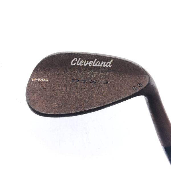 Used Cleveland RTX-3 Tour Raw Gap Wedge / 52.0 Degrees / X-Stiff Flex