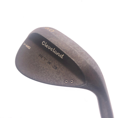 Used Cleveland RTX-3 Tour Raw Lob Wedge / 60.0 Degrees / X-Stiff Flex