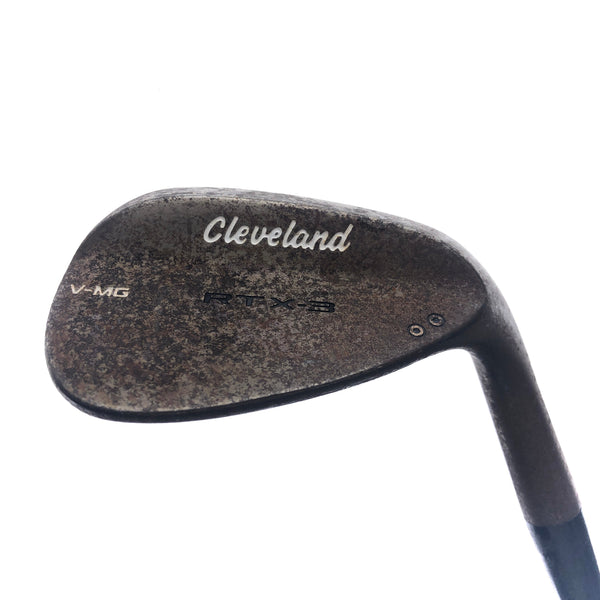 Used Cleveland RTX-3 Tour Raw Sand Wedge / 56.0 Degrees / X-Stiff Flex