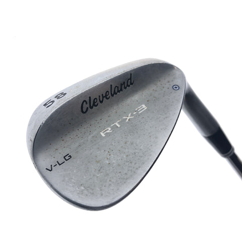 Used Cleveland RTX-3 Tour Satin Lob Wedge / 58.0 Degrees / Wedge Flex