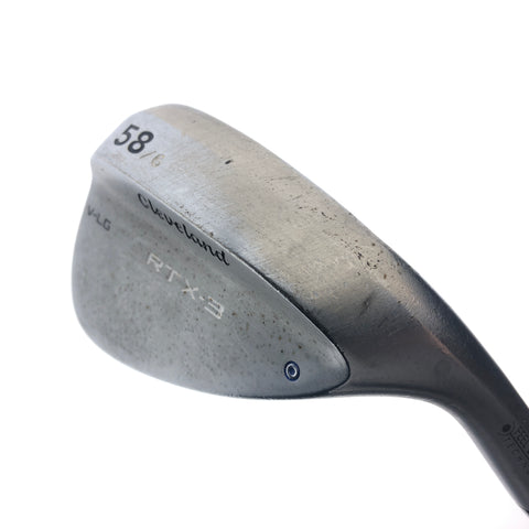Used Cleveland RTX-3 Tour Satin Lob Wedge / 58.0 Degrees / Wedge Flex