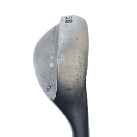 Used Cleveland RTX-3 Tour Satin Lob Wedge / 58.0 Degrees / Wedge Flex